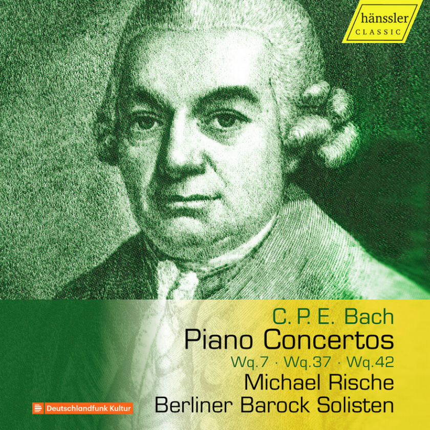 Michael Rische C.P.E. Bach: Pno Cons Wq. 7 Wq. 37 & Wq. 42 CD