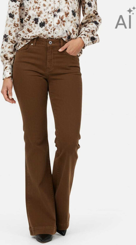 Jeans Annika Classic 5790, 31/30, Jeans Brun 31/30