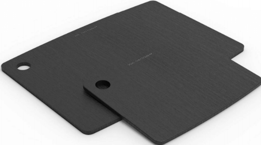 Gjenbrukstre Skjærebrett Sort 23,5x30 Cm