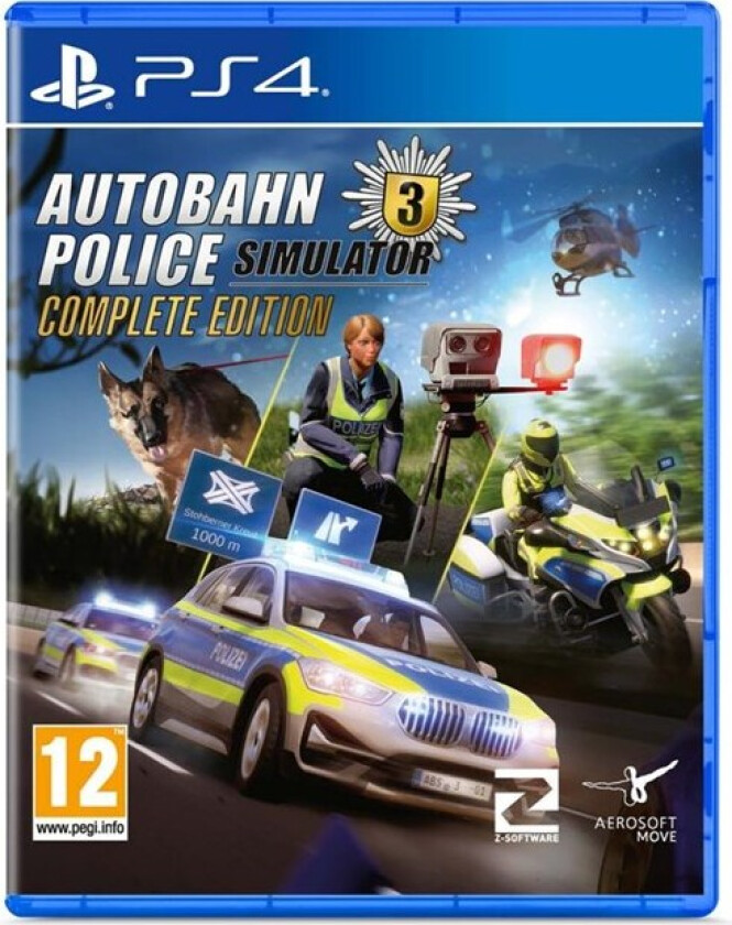 Autobahn Police Simulator 3 (Complete Edition) - Sony PlayStation 4 - Simulator