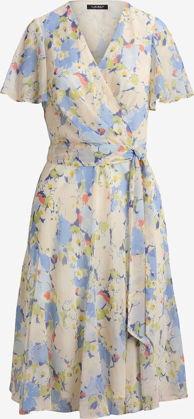 Kjole Poly Crinkle - Blå