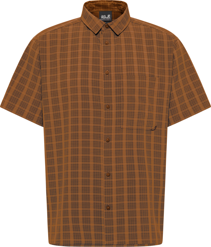 Men's Meseta Shirt Check Autumn Leaves