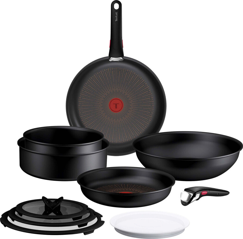Ingenio Excellence Fusion gryte- og stekepannesett, 11 deler