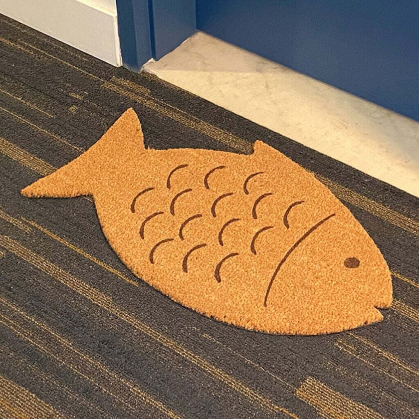 Fish Doormat - Coir - 29.5" x 17.75" x 0.5"