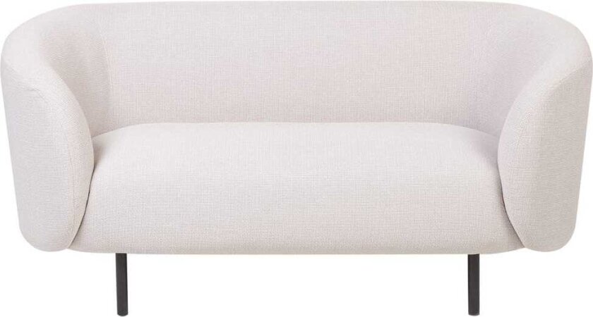 2-seters sofa Loen - Beige, svart