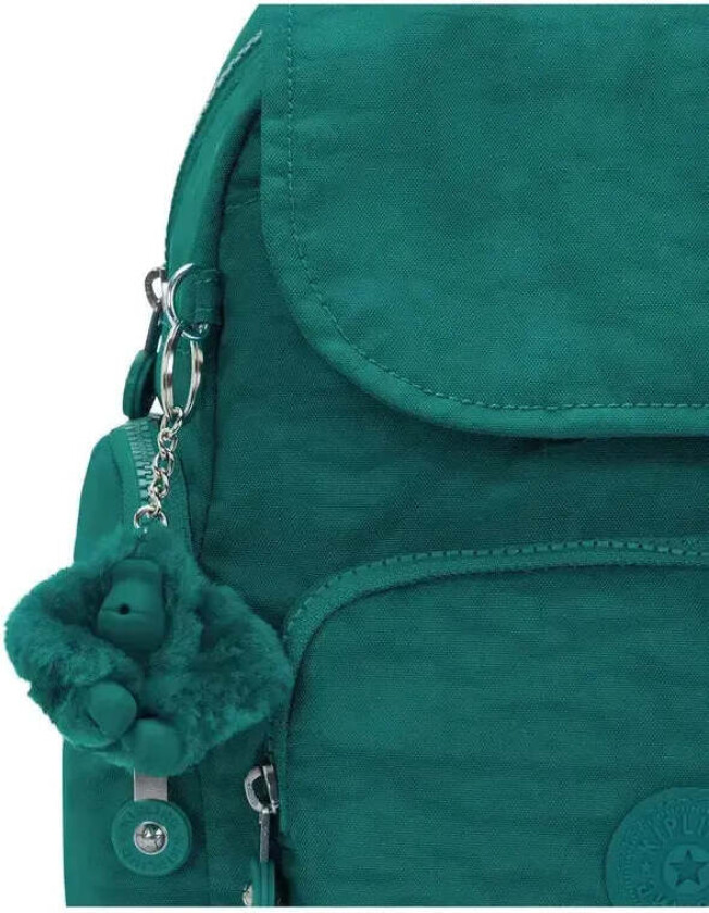 City Zip liten ryggsekk Outspoken Green