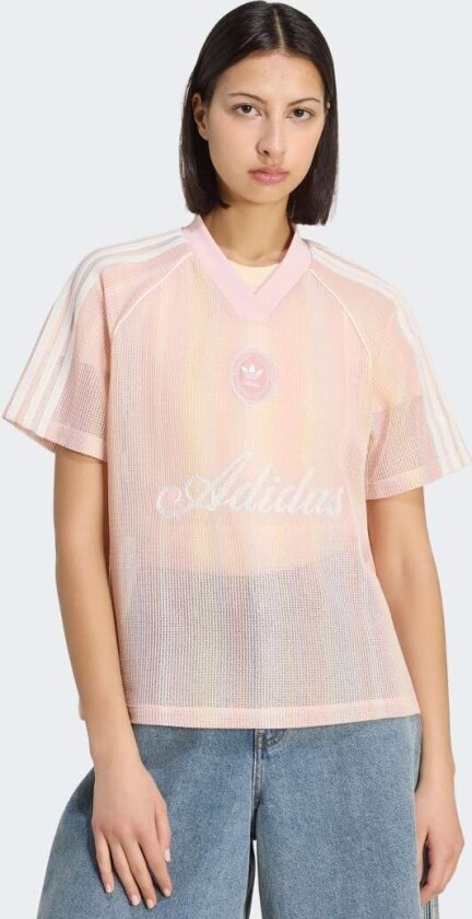 ADIDAS ORIGINALS SUMMER GLOW KNITTED OVERSIZED TRØYE