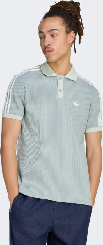 WAFFLE KNIT POLOSKJORTE