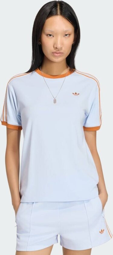 ADIDAS ORIGINALS SUMMER GLOW ADVANCED THREE STRIPES T-SKJORTE