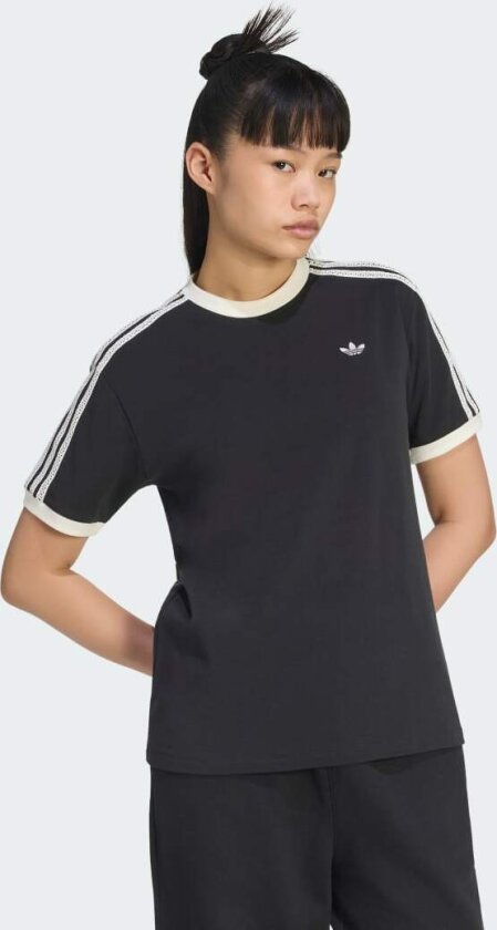 ADIDAS ORIGINALS SUMMER GLOW ADVANCED THREE STRIPES T-SKJORTE