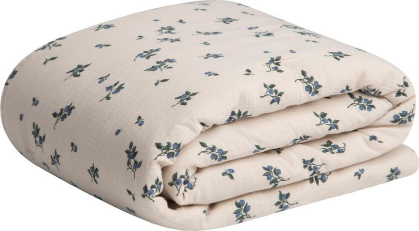 Blueberry Muslin Vattert Teppe 100x140 Cm - Pledd & Tepper Bomullsmuslin Sand - GF2110281-2900-282GL