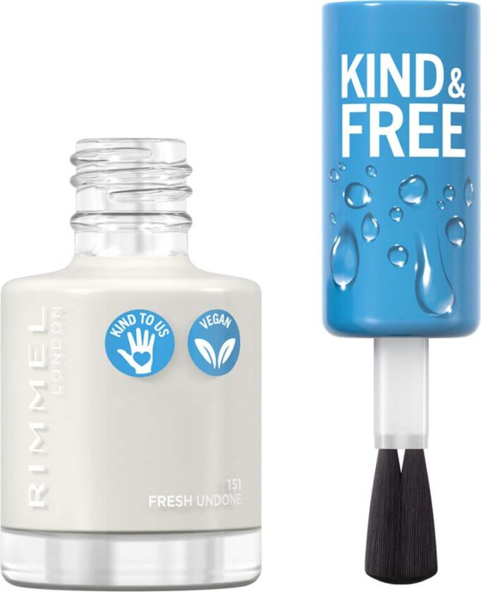 Kind & Free Nail Polish Lacquer 151 Fresh Undone 8m