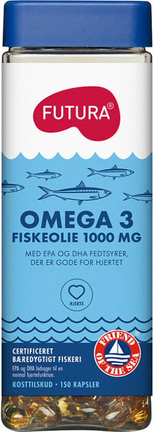 Omega-3 Fiskeolie 150 stk.