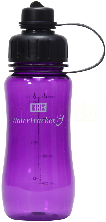 BRIX WaterTracker Purple 0,5 l drikkeflaske BRIX - 0 Liter