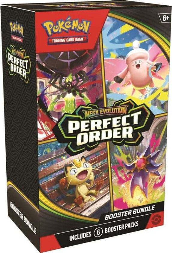 Bilde av TCG Perfect Order Booster Bundle - Mega Evolution
