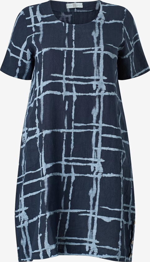Kjole i lin pnHeylee - Blå