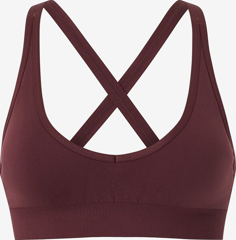 Sports-BH Signature Seamless V Shape Bra - Rød