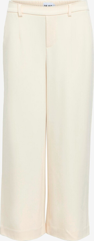 Bukser objLisa Cropped Wide - Beige