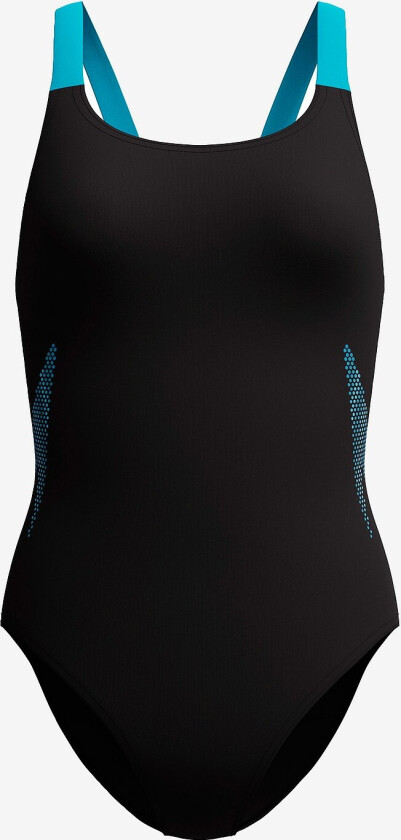 Badedrakt Solid Boom Leaderback One Piece - Svart