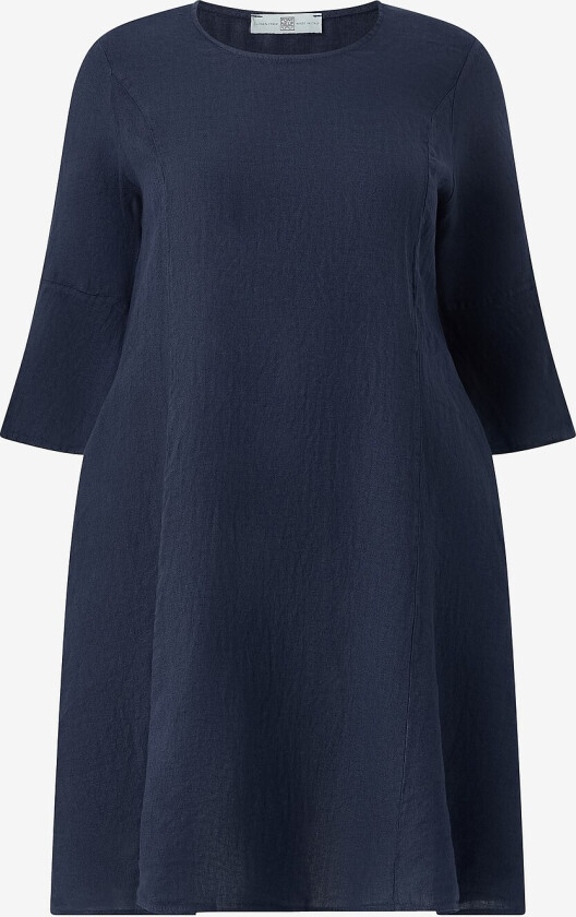 Kjole i lin - Blå