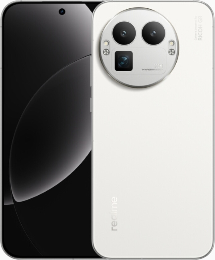 realme GT 8 Pro 5G, 17,2 cm (6,79), 3136 x 1440 piksler, 12 GB, 256 GB, 50 MP, Hvit