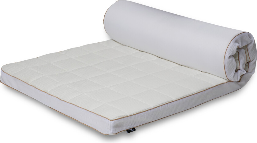 Overmadrass ekstra lengde - 180x210 cm 5 cm høy - NASA memory foam - Ergonomisk overmadrass - Borg Living