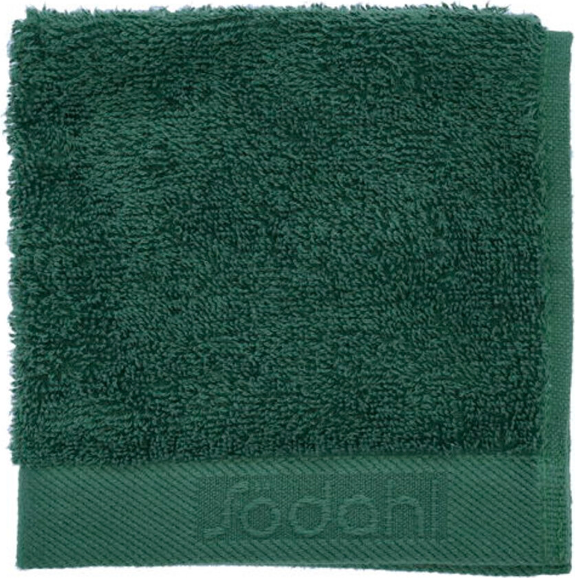 Økologisk vaskeklut - 100% økologisk bomull - Vaskeklut grønn 30x30 cm - Södahl Organic - Skogsgrønn
