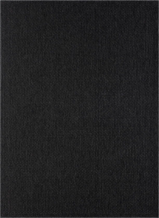 Gulvteppe - 140x200 cm - Antrasitt grå - Toronto - Nordstrand Home