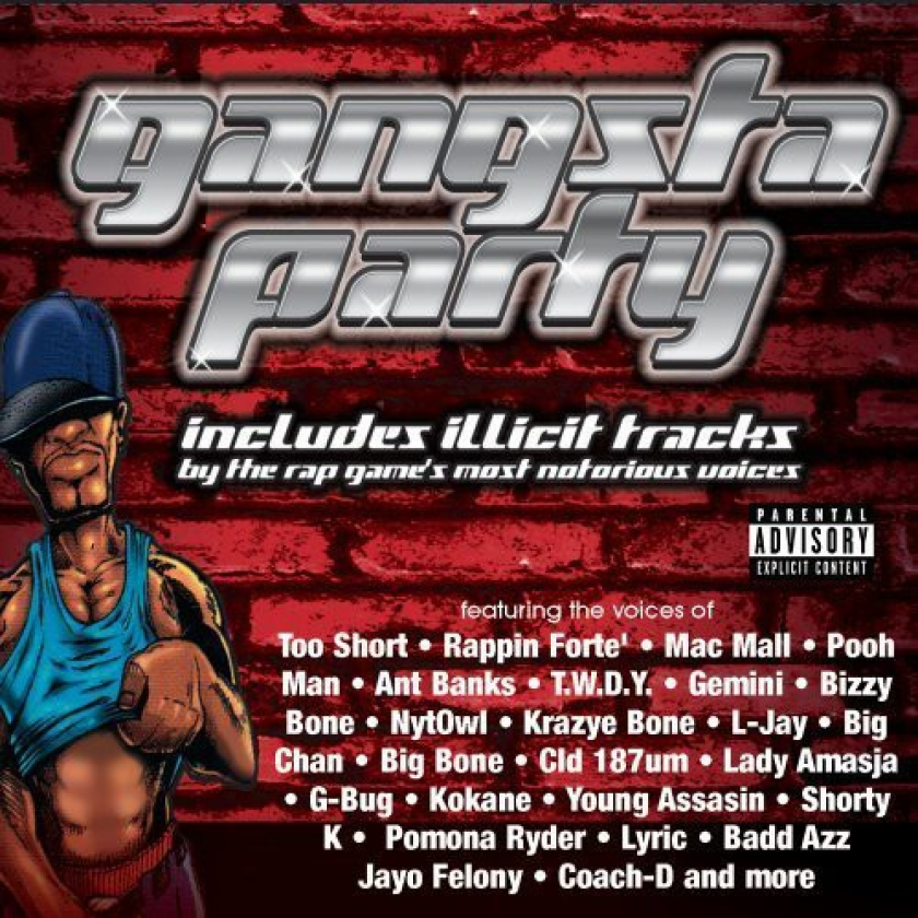 Diverse Artister Gangsta Party CD