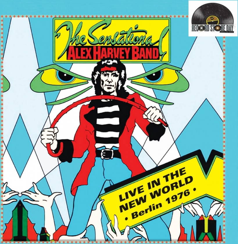 Alex Harvey, The Sensational Alex Harvey Band Live In The New World: Berlin 76 Turquoise Vinyl LP/Vinyl