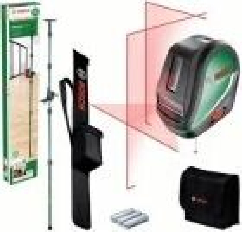 Home and Garden UniversalLevel 3 Maxi-Set Krydslinjelaser
