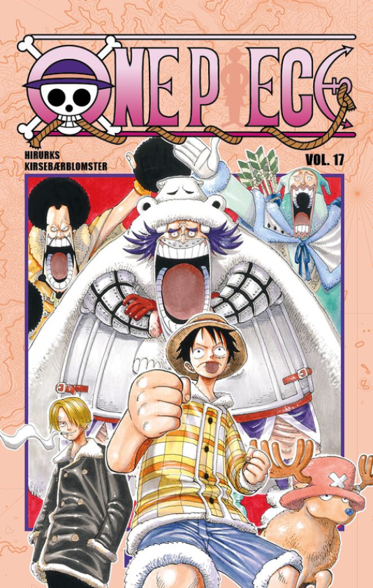 One Piece Volum 17 : Hirurks kirsebærblomster