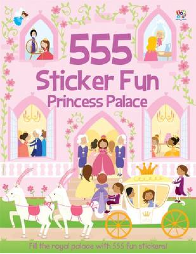 555 Sticker Fun Princess Palace Activity Book
