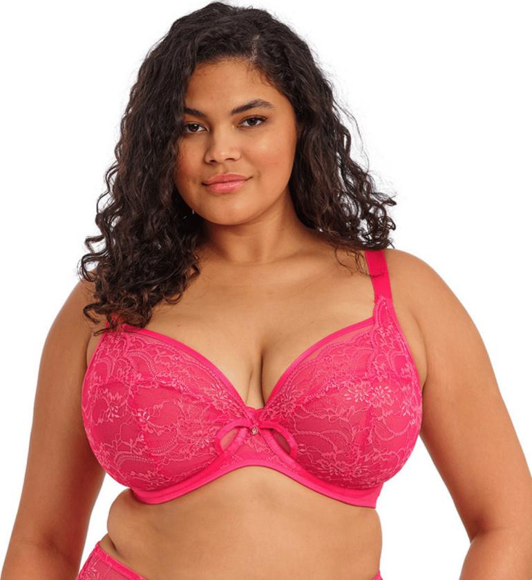 EL302902 - AZA - Elomi - Darcie - Plunge BH - pink, Størrelse: 85L, Kvinner