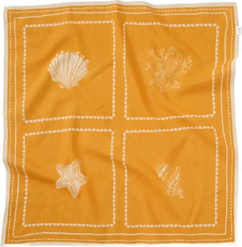 Oceana Cotta Scarf - Orange - ONE SIZE