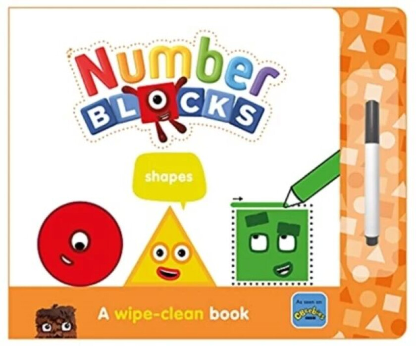 Numberblocks Shapes: A Wipe-Clean Book av Sweet Cherry Publishing