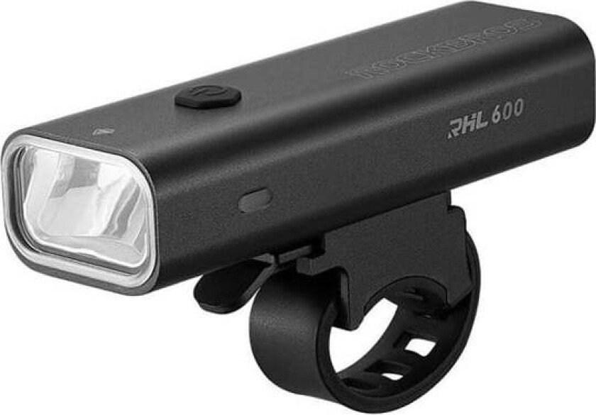 RHL600 front bicycle light 600lm 2600mAh IPX6 - black