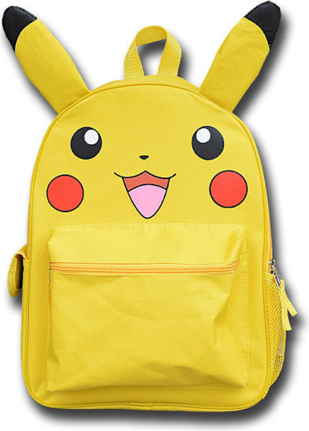 Pikachu Ryggsekk Herre- og Damer Skolesekk Stor Kapasitet Rygg