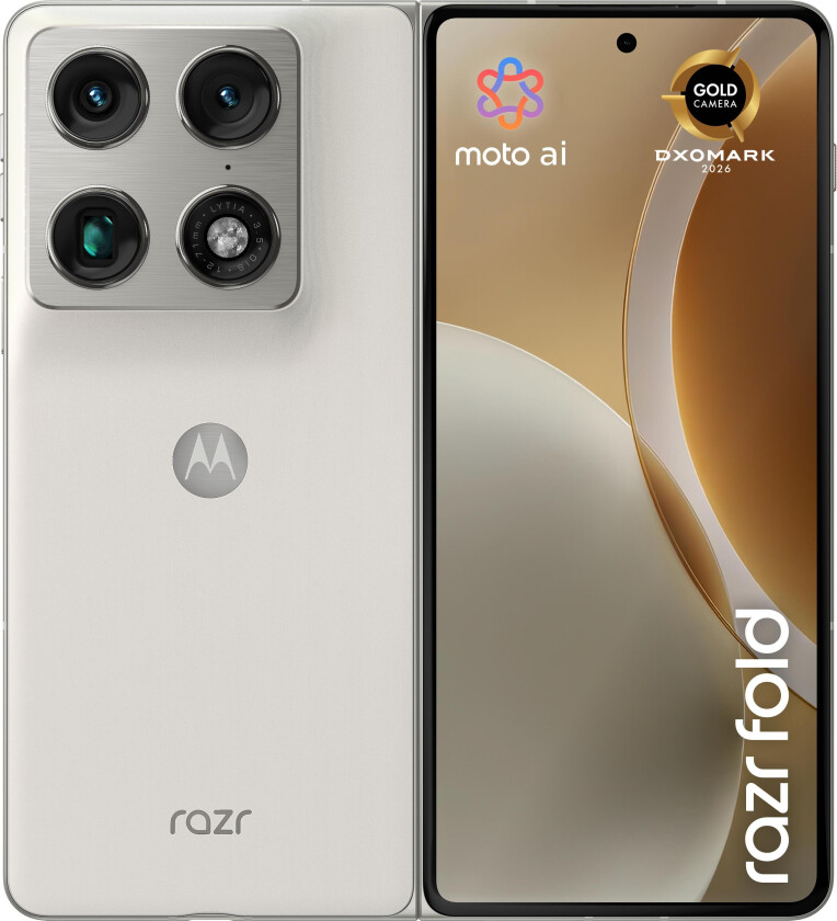 Razr Fold PANTONE smarttelefon 16/512GB (lily white)