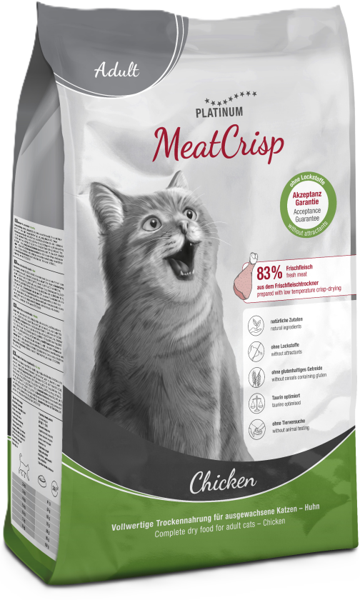 Cat MeatCrisp Adult Chicken 1,5 kg - Katt - Kattefôr & kattemat - Tørrfôr for katt - Platinum
