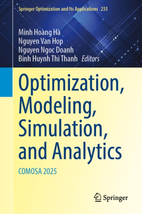 Optimization, Modeling, Simulation, and Analytics COMOSA 2025