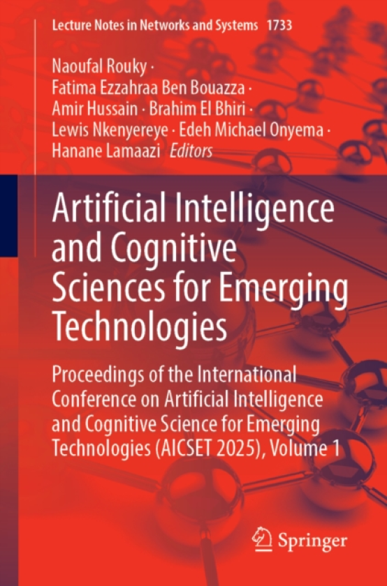 Artificial Intelligence and Cognitive Sciences for Emerging Technologies Proceedings of the International Conference on Artificial Intelligence and Cognitive Science for Emerging Technolog