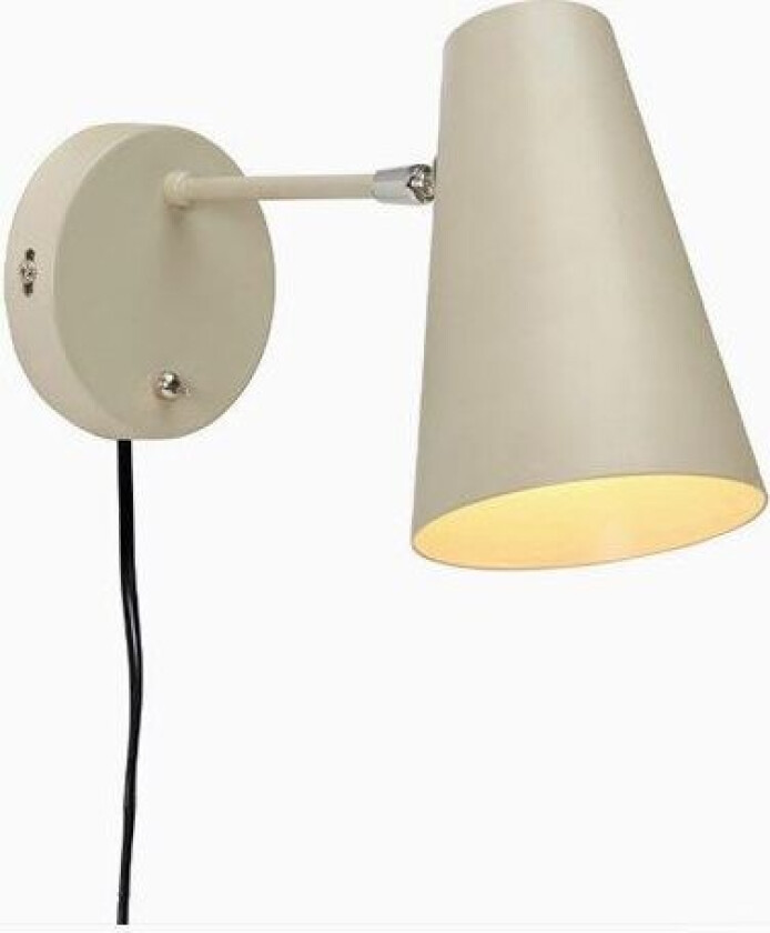 Cornet vegglampe Beige 26cm