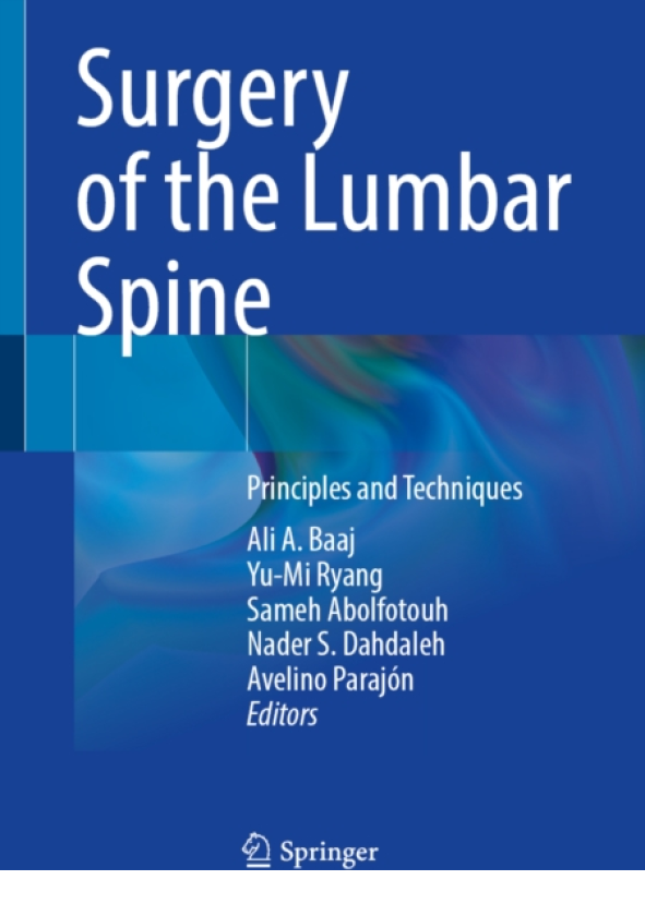 Surgery of the Lumbar Spine Principles and Techniques