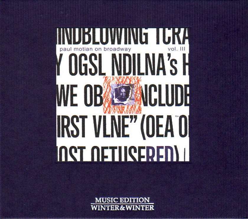 Paul Motian On Broadway Vol. 3 CD