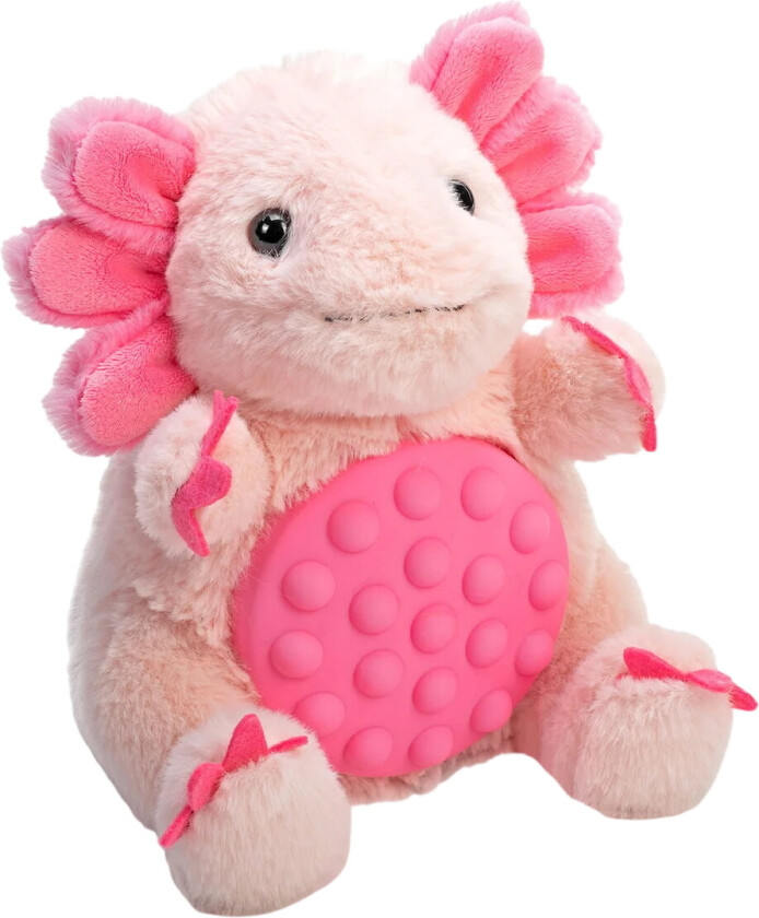 Kosedyr - Poppykins Mini Axolotl - - OneSize - Kosedyr