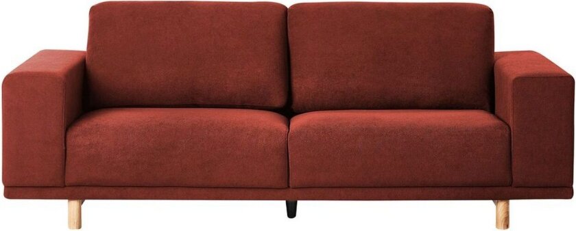 3-sitssoffa Beliani Nivala Blå Red