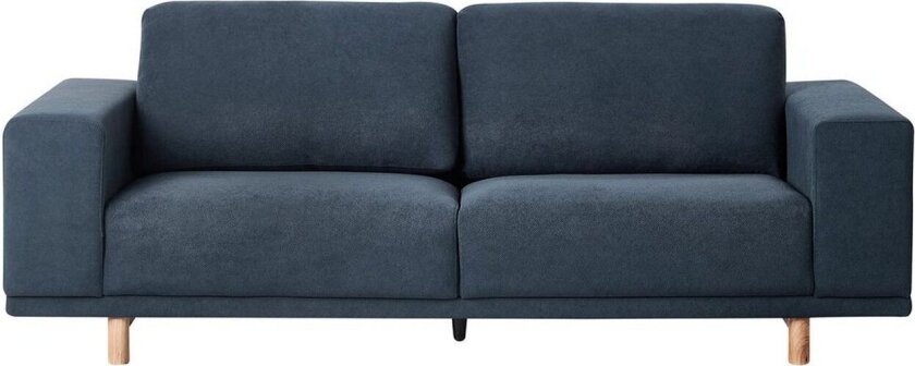 3-sitssoffa Beliani Nivala Blå blue