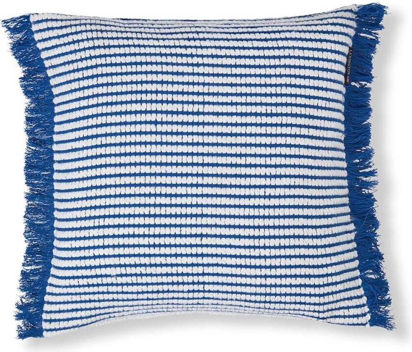 Putetrekk Heavy-Striped Blå 50x50