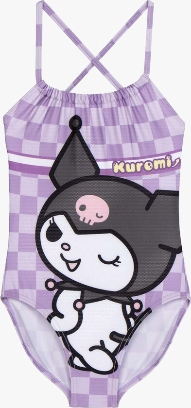 Kuromi Badedrakt, Syren, 152-158 - Badetøy - Elastan,Polyester